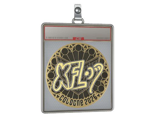 Sticker | xfl0ud (Gold) | Cologne 2026