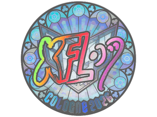 Sticker | xfl0ud (Holo) | Cologne 2026