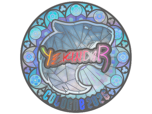 Sticker | YEKINDAR (Holo) | Cologne 2026