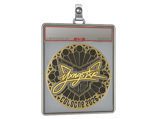 Sticker | yxngstxr (Gold) | Cologne 2026