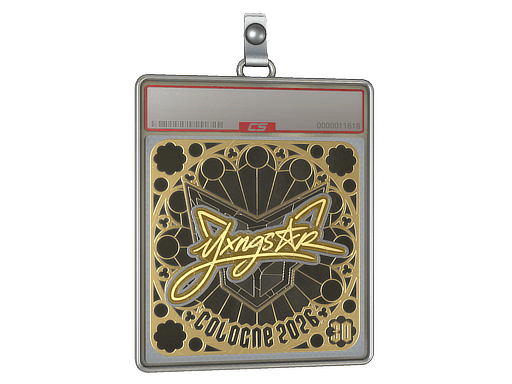 Sticker | yxngstxr (Gold, Ranked) | Cologne 2026