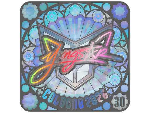 Sticker | yxngstxr (Holo, Ranked) | Cologne 2026