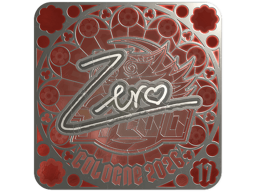 Sticker | Zero (Foil, Ranked)  | Cologne 2026