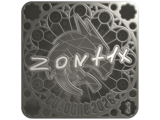 Sticker | zont1x (Foil, Ranked) | Cologne 2026