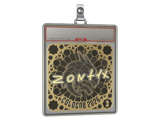 Sticker | zont1x (Gold, Ranked) | Cologne 2026
