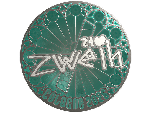 Sticker | zweih (Foil) | Cologne 2026