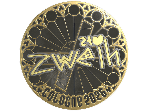 Sticker | zweih (Gold) | Cologne 2026
