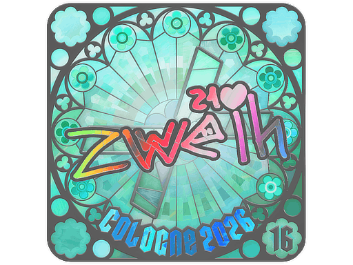 Sticker | zweih (Holo, Ranked) | Cologne 2026