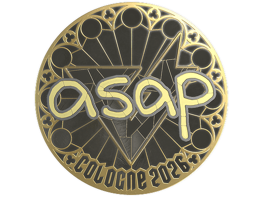 Sticker | asap (Gold) | Cologne 2026