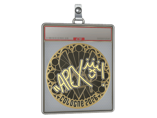 Sticker | apEX (Gold) | Cologne 2026