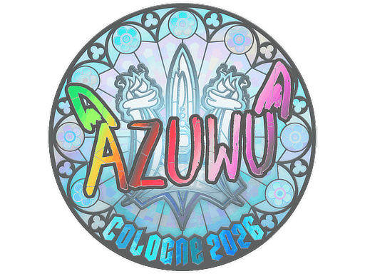 Sticker | AZUWU (Holo) | Cologne 2026