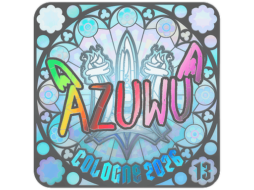 Sticker | AZUWU (Holo, Ranked) | Cologne 2026