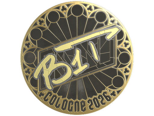 Sticker | b1t (Gold) | Cologne 2026