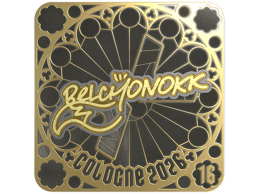 Sticker | BELCHONOKK (Gold, Ranked) | Cologne 2026