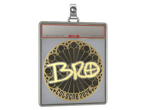 Sticker | br0 (Gold) | Cologne 2026