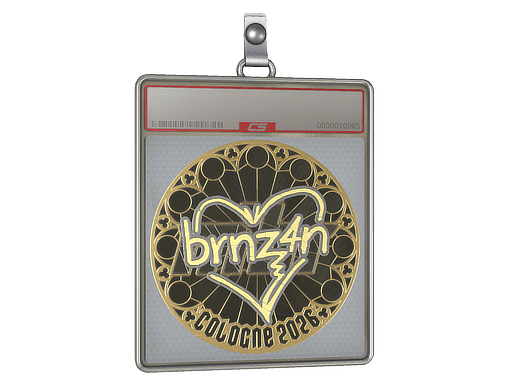 Sticker | brnz4n (Gold) | Cologne 2026