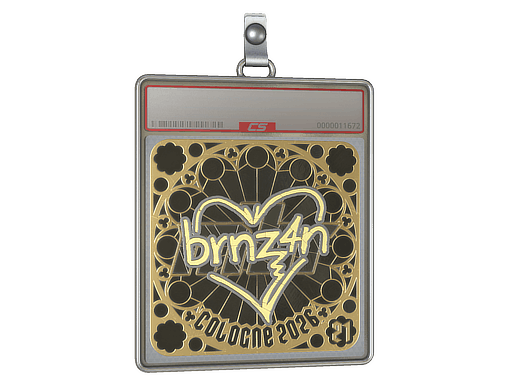 Sticker | brnz4n (Gold, Ranked) | Cologne 2026
