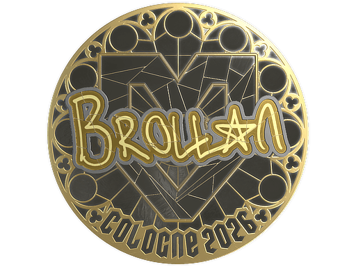 Sticker | Brollan (Gold) | Cologne 2026