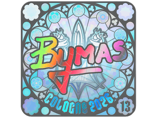 Sticker | Bymas (Holo, Ranked) | Cologne 2026