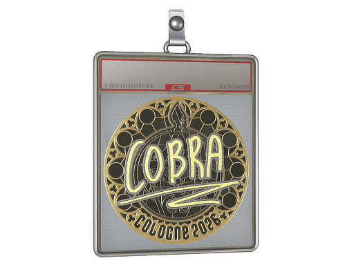 Sticker | cobra (Gold) | Cologne 2026