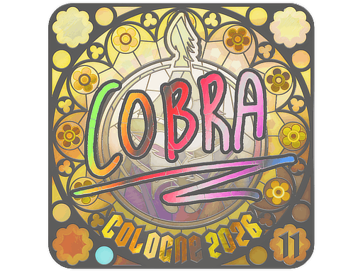 Sticker | cobra (Holo, Ranked) | Cologne 2026