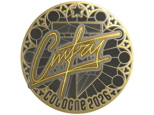 Sticker | cmtry (Gold) | Cologne 2026