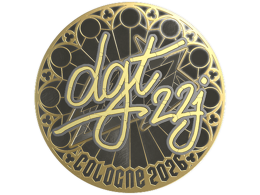 Sticker | dgt (Gold) | Cologne 2026