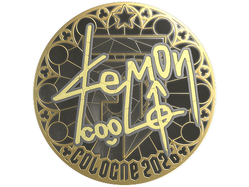 Sticker | dem0n (Gold) | Cologne 2026