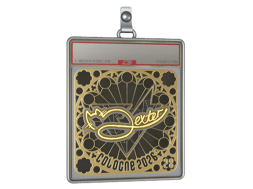 Sticker | dexter (Gold, Ranked) | Cologne 2026