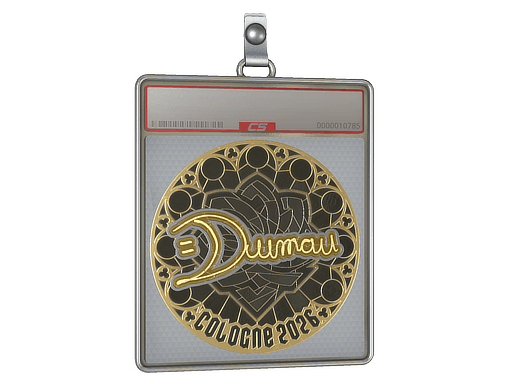 Sticker | dumau (Gold) | Cologne 2026