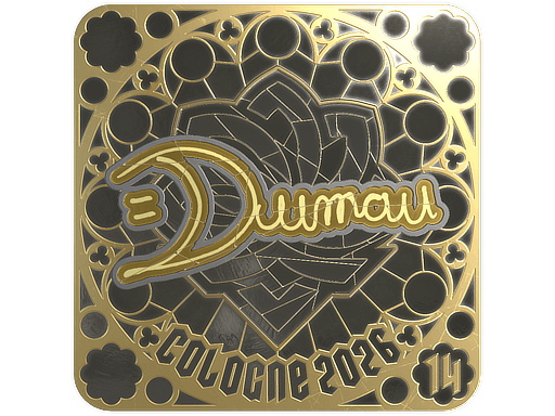 Sticker | dumau (Gold, Ranked) | Cologne 2026