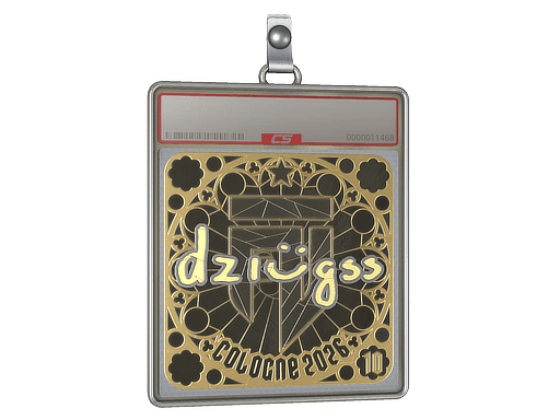 Sticker | dziugss (Gold, Ranked) | Cologne 2026