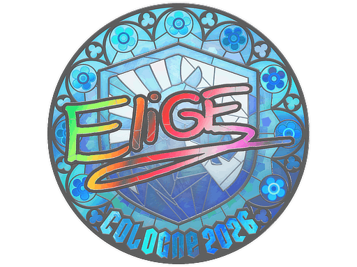 Sticker | EliGE (Holo) | Cologne 2026
