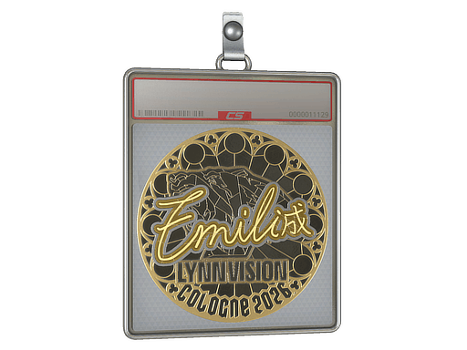 Sticker | EmiliaQAQ (Gold) | Cologne 2026