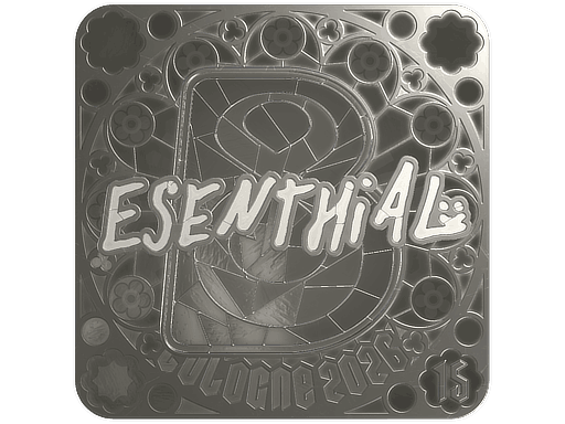 Sticker | esenthial (Foil, Ranked) | Cologne 2026