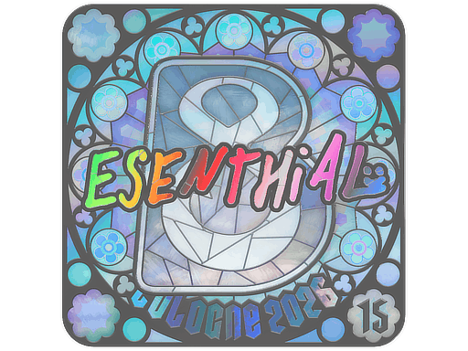 Sticker | esenthial (Holo, Ranked) | Cologne 2026