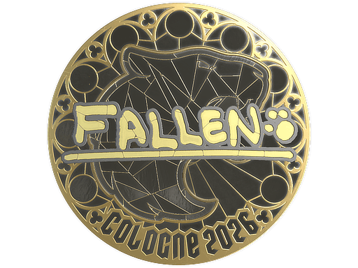 Sticker | FalleN (Gold) | Cologne 2026