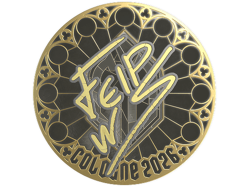 Sticker | felps (Gold) | Cologne 2026