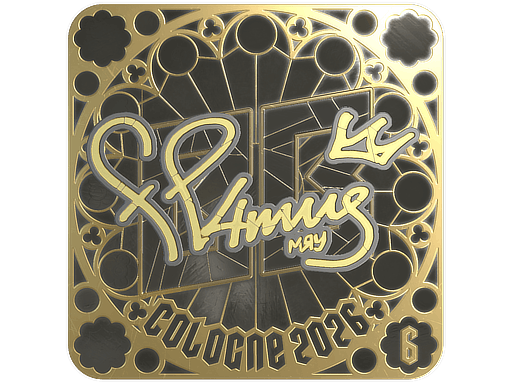 Sticker | FL4MUS (Gold, Ranked) | Cologne 2026