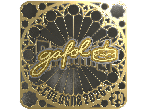 Sticker | gafolo (Gold, Ranked) | Cologne 2026
