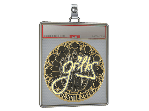 Sticker | gr1ks (Gold) | Cologne 2026