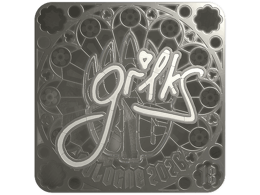 Sticker | gr1ks (Foil, Ranked) | Cologne 2026