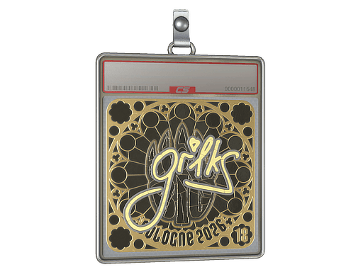 Sticker | gr1ks (Gold, Ranked) | Cologne 2026