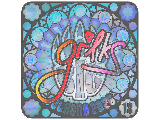 Sticker | gr1ks (Holo, Ranked) | Cologne 2026
