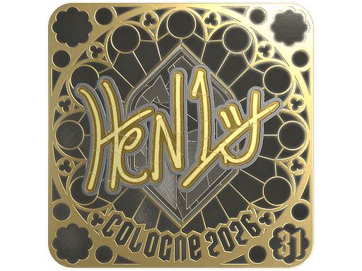 Sticker | HEN1 (Gold, Ranked) | Cologne 2026