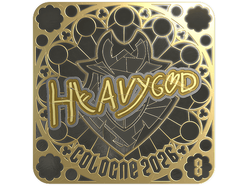Sticker | Heavygod (Gold, Ranked) | Cologne 2026