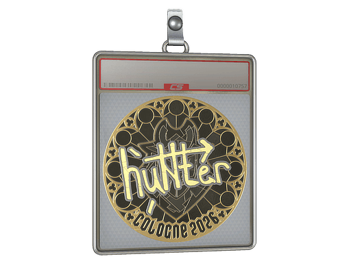 Sticker | huNter- (Gold) | Cologne 2026