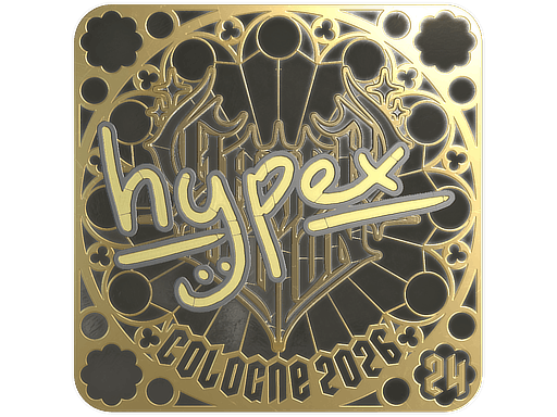 Sticker | hypex (Gold, Ranked) | Cologne 2026