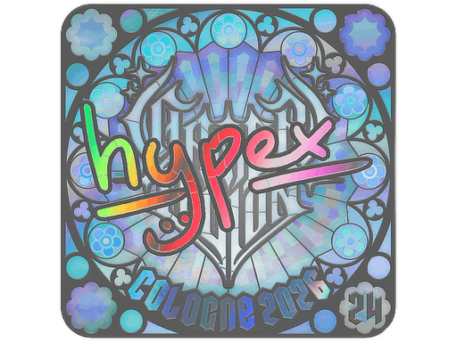 Sticker | hypex (Holo, Ranked) | Cologne 2026