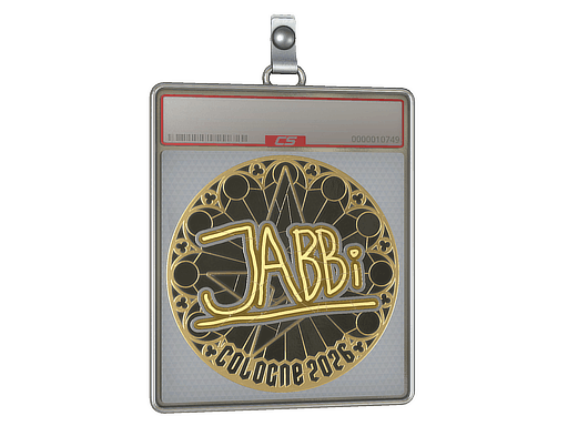 Sticker | jabbi (Gold) | Cologne 2026